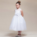 Children Wedding 2-12 Years Old Fashionable girls Birthday Long Lace Ball Gown Flower Girl Dresses Pattern Kids Party Wear LF06